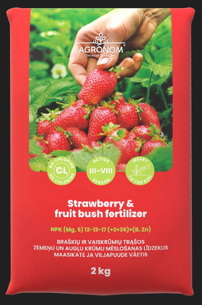 Maasika ja maarjapõõsaste väetis (kloorivaba) (2kg )